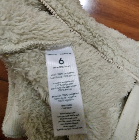 carter's Sherpa Hooded Pram in Beige - Picture 7 of 7